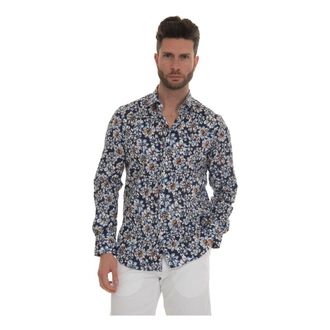 Carrel Italia Casual Shirt - Heren - Casual Overhemden - Veelkleurig - 2XS - Katoen - Overhemden