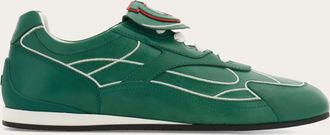 Ferragamo Men Low-top sneaker - Citymatch Capsule Green Size 10.5
