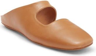 Jeffrey Campbell Siesta Leather Mule in Beige at Nordstrom, Size 6.5