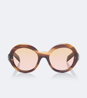 Prada Shadowplay round sunglasses