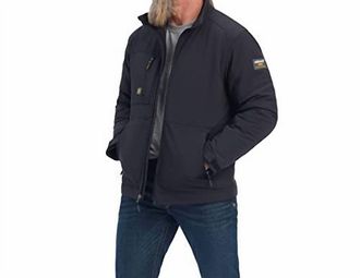 Ariat Mens Rebar Dri-Tek Durastretch Insulated Jacket In Black
