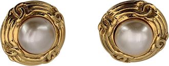 Chanel Vintage metalen oorbellen