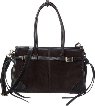 Persaman New York Sadie Suede Tote