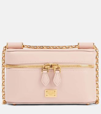 Dolce & Gabbana Sicily Small leather crossbody bag