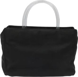 Prada Pre-owned Nylon handbags - Dames - Vintage Handtas - Zwart - ONE Size - Nylon - Vintage