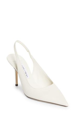 Jimmy Choo London Love Pointed Toe Slingback Pump in Latte at Nordstrom, Size 10.5Us