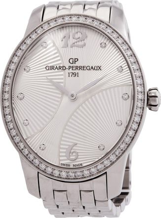 Girard Perregaux Pre-owned Girard Perregaux Cats Eye Automatic Ladies Watch 80493D11A161-11A