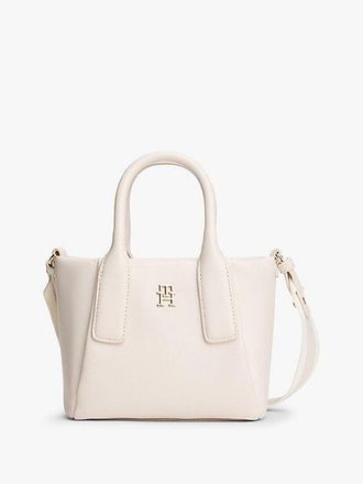 Tommy Hilfiger Essential Metallic Logo Crossbody Tote Bag