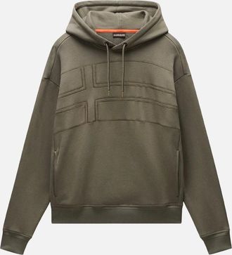 Napapijri Mens Napapijri B-Braies Sweatshirt - Tea Leaf - Green - Size: 42