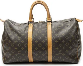 Louis Vuitton Pre-owned Womens Keepall 45 Travel Bag - Brown - One Size