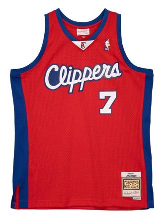 Mitchell & Ness Los Angeles Clippers Lamar Odom Hardwood Classics Swingman jersey. - Red