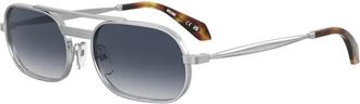 Moschino Dames, Accessoires, Grijs, Maat: 55 MM