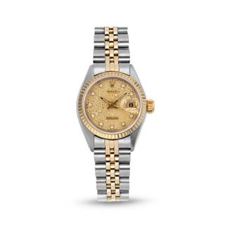 Rolex Pre-owned Rolex Datejust Automatic Diamond Ladies Watch 69173 CJDJ