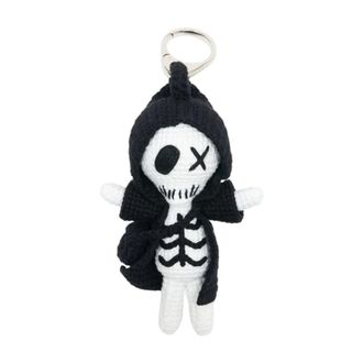 Alexander McQueen Booette T-Bar Sling Bag Accessory - female - Alexander McQueen - Keychains - Black - ONE SIZE - Accessories