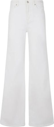 7 For All Mankind Modern Dojo Jeans - Dames - Loose Fit Jeans - Wit - W27 - Katoen - Jeans