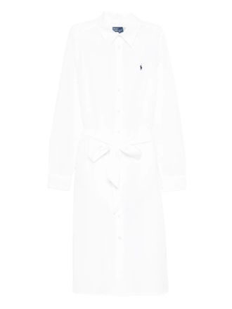 Ralph Lauren Long Sleeves Shirt Midi Dress