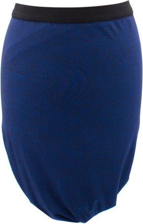 Alexander Wang Set of two draped & fitted skirts in blue and black Size S