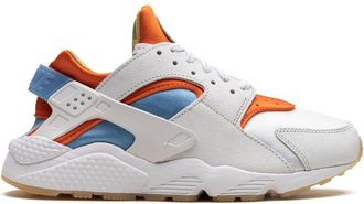 Nike Air Huarache White/Orange/Blue sneakers - unisex - Suede - 9.5