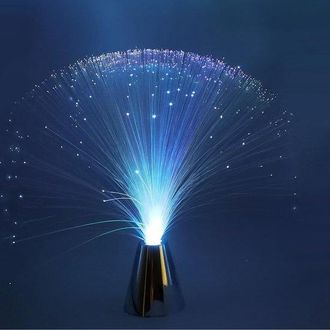 OEM 2 Unidades De Luz Nocturna Led De Fibra &Oacute;ptica Con Cambio De Color De 33 Cm - L&aacute;mpara Para Navidad
