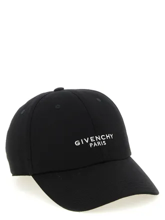 Givenchy Logo-Embroidered Cotton Baseball Cap - Black