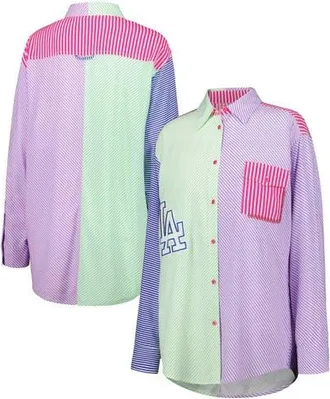 Terez Womens Terez Los Angeles Dodgers Button-Up Shirt in Green at Nordstrom, Size X-Large