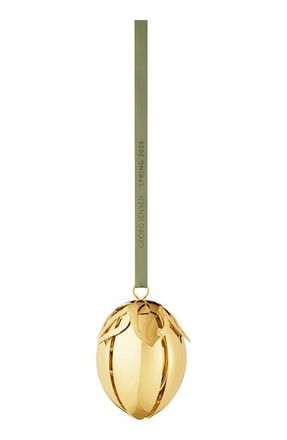 Georg Jensen Spring 2026 Egg Ornament in Gold at Nordstrom