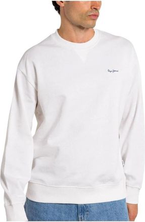 Pepe Jeans London Hombre, Sudaderas, Blanco, Talla: L