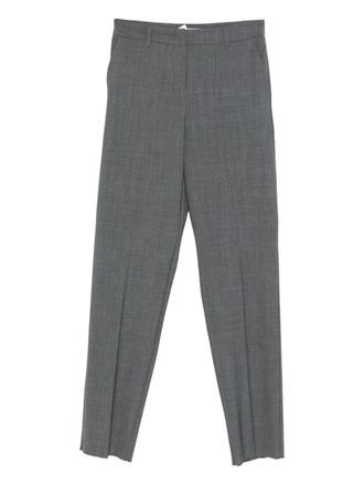 Marella Motrice trousers - women - Polyester/Elastane/Virgin Wool - 46 - Grey