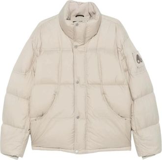 Moose Knuckles Everest Donsjack - Heren - Jassen - Beige - Maat: M Zijde