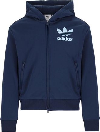 adidas Navy Blue Fabric Hoodie