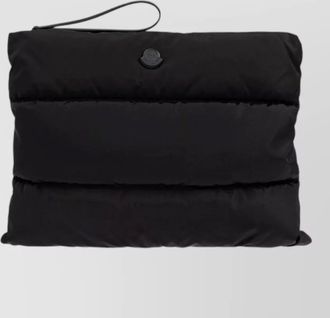 Moncler quilted laptop case