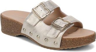 Dr. Scholls OriginalFlex Platform Slide Sandal in Light Gold at Nordstrom, Size 6.5