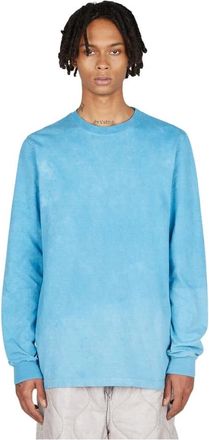 NOTSONORMAL Long Sleeve Tops - Heren - Longsleeves - Blauw - M - Katoen - Tops