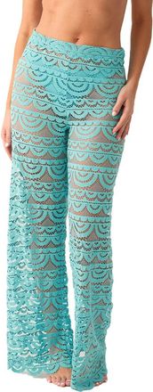 PQ Swim Kai High Waist Lace Cover-Up Pants at Nordstrom, Size X-Small