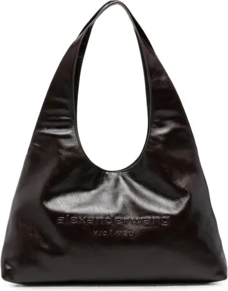 Alexander Wang Medium Pike Logo-embossed Leather Tote Bag