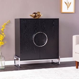 SEI Pierton Double Door Bar Cabinet