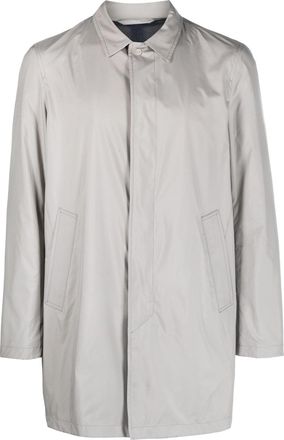 Herno long-sleeved light jacket - men - Polyester/Polyester - 56 - Grey