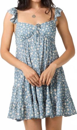 O'Neill Lorelei Primrose Mini Dress In Provincial Blue