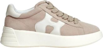 Hogan Rebel Sneakers - Dames - Sneakers - Beige - 37 EU - Su&egrave;de - Schoenen