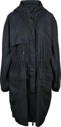 Bacon Black Polyester Trevor Twill Waterproof Jacket
