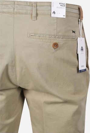 Brax Mens Brax Felix C Cotton Chino Khaki - Green - Size: 32