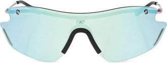Oakley Q72001 Zonnebril - Heren - Zonnebrillen - Paars - 49 MM - Accessoires