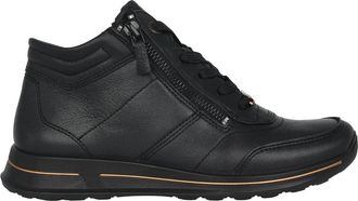 Ara Premium veterlaarzen in zwart - Dames - Veterlaarzen - Zwart - 36 EU - Leer - Schoenen