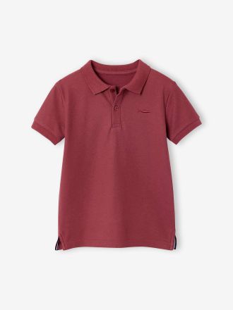 Vertbaudet Jungen Poloshirt, kurze &Auml;rmel terrakotta