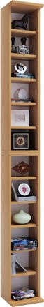 ebuy24 Madera Cd Dvd Stand Decoraci&oacute;n Estante Bigol 180x21x20 - Vcm