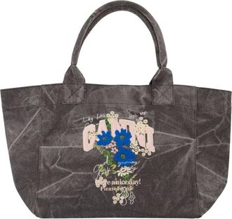 Ganni Donna, Borse, Grigio, Taglia unica, new