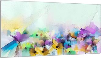 OEM Protector De Cristal Para Encimera De Cocina 90x52 Flores