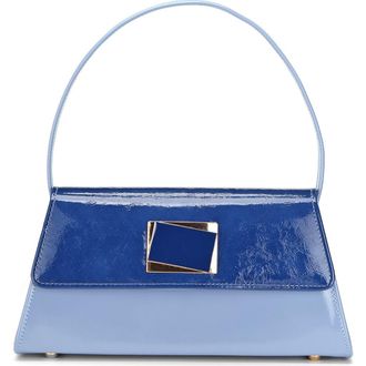 Ninety Union Patent Faux Leather Handbag in Blue Multi at Nordstrom Rack