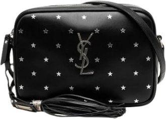 Saint Laurent Pre-owned Lou Camera Bag - Dames - Vintage Schoudertas - Zwart - ONE Size - Leer - Vintage
