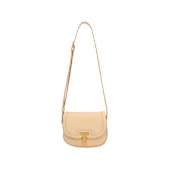 Tom Ford Tassen, Dames, Beige, ONE Size, Leer, Wallis Mini Tas